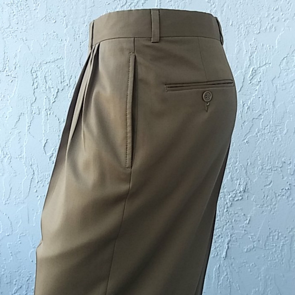 KRIZIA BURNT RUST MEN'S SLACKS (TRIBUTE to KRIZIA)